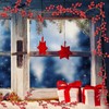 Artificial Berry Rattan with Black Berries Christmas Decoration Rattan for