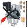 Scooter Moped Carburetor Fit for Yamaha Zuma 50 YW50 Vino