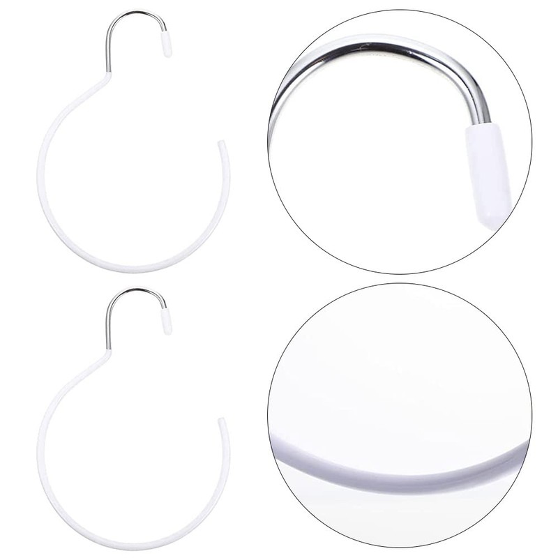 3 PCS Belt Rings Tie Holder Circle Shape Clothes Hanger