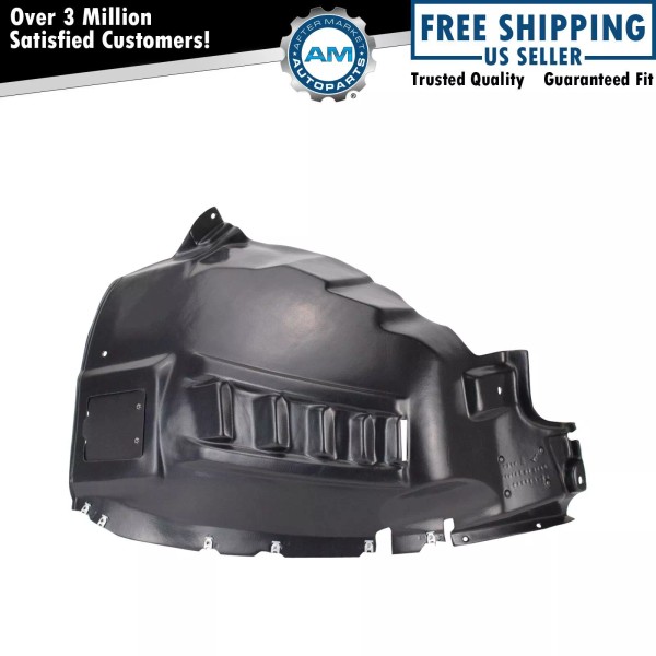 AM Autoparts Front Left Inner Fender Liner Fits 2014-2021 Ram
