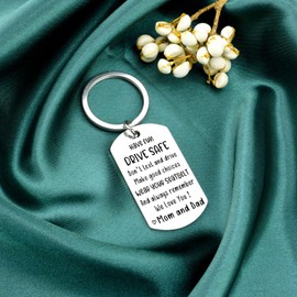 WXCATIM Drive Safe Keychain Gifts For Teen Girls 16-18 Easter Basket Stuffers For Boys Teens Son Daughter Funny New Driver Gifts Trendy Cool Stuff