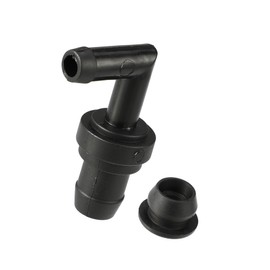 ACROPIX 1 Set PCV Valve Grommet Kit Exhaust Positive Crankcase Ventilation Valve Fittings for Mazda Miata 1.8L 1999-2000 No.B54113890A/E30113338A Black Car Parts