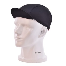 Taro Fiber Inner Cycling Cap, Sweat-Absorbing, Quick-Drying, Simple Skull-Cap Style Beanie - blk