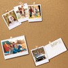 128Pcs Wood Push Pins, Thumb Tacks for Decorative, Wooden Pins
