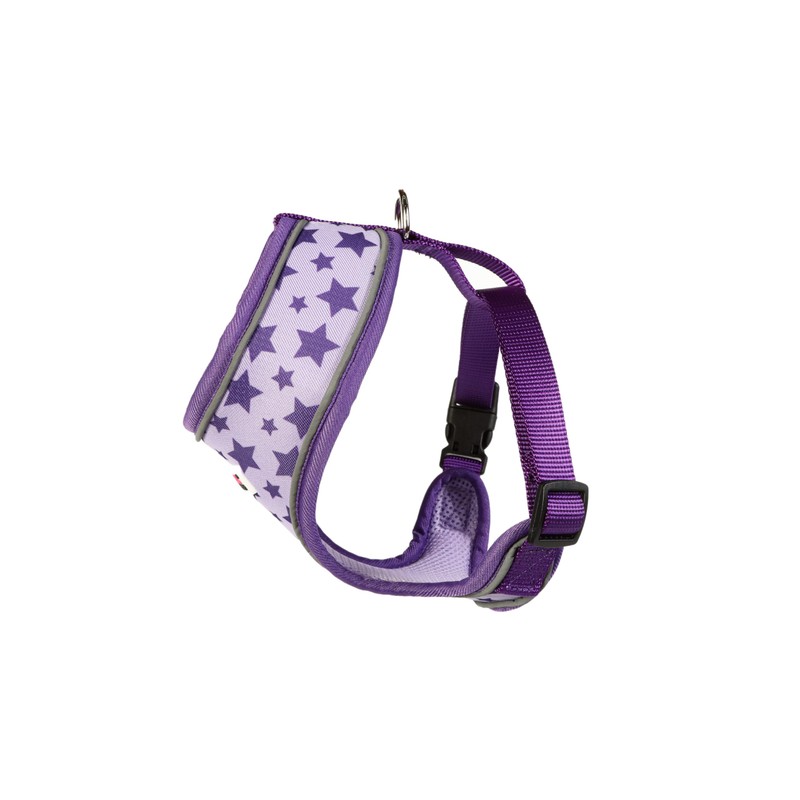 Doodlebone Airmesh Harness, Violet Stars, 2