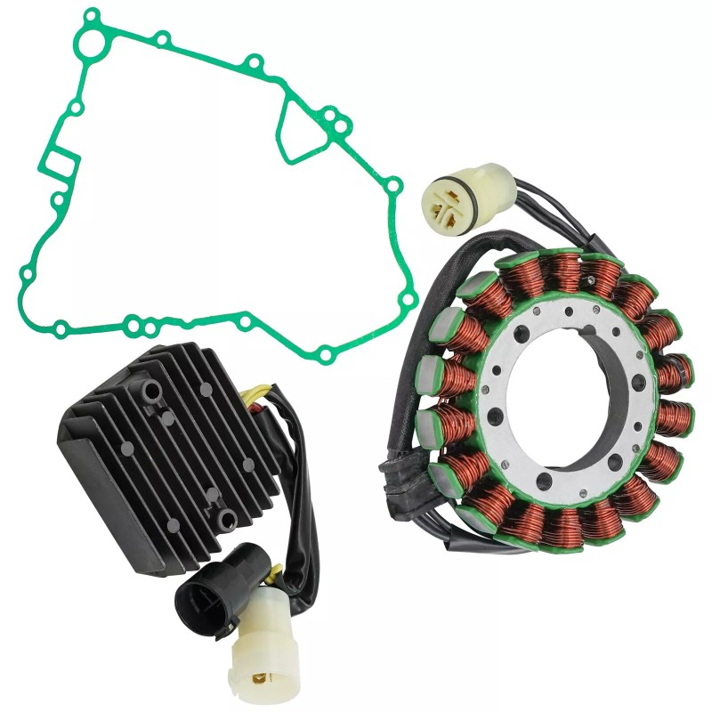 For Kawasaki Stator Regulator & Gasket Fit Kawasaki Brute Force