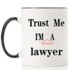 Trust Me I'm A Lawyer, 11 OZ Coffee Mugs,Law-student idea