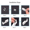 AM RONG MAGIC 2 Pack Self Ear Piercing Gun Earring,Disposable