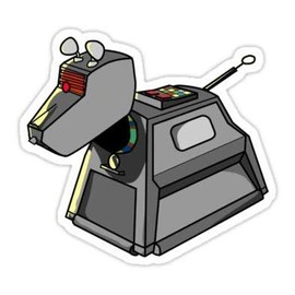 (Set of 3) K-9- Doctor Who Dr Who Decal Sticker - Sticker Graphic - Auto, Wall, Laptop, Cell, Truck Sticker for Windows, Cars, Trucks