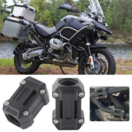 Bumper Guard Block, Bumper Anti Drop Decoration 22 25 28mm Bumper Blocks 3 Pair Motorcycle Engine Guard Bumper Block Decor