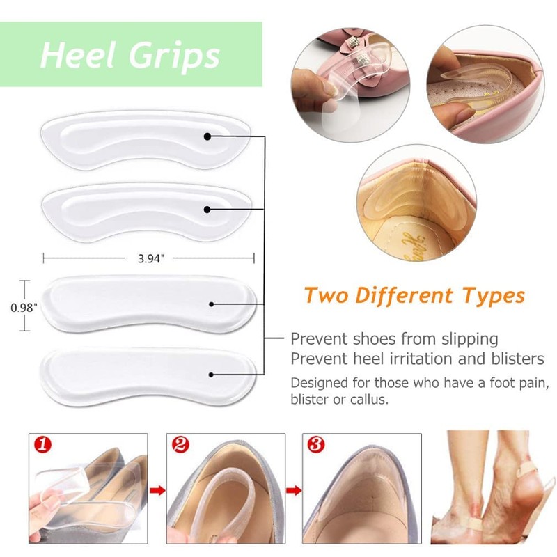 Shoe Blister Prevention Pads, Shoe Pads, Heel and Shoe Blister