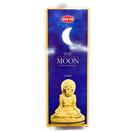 : Hem The Moon Hexa Incense Stick, 6Packs X 20 Sticks= 120 Sticks