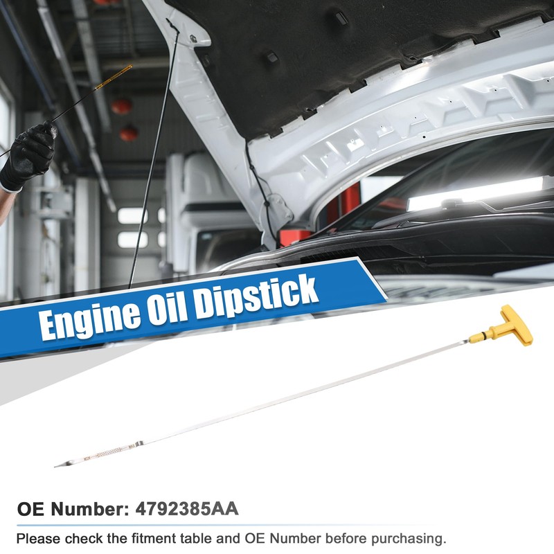 QUARKZMAN Car Oil Level Indicator Dipstick Replacement for Dodg Stratus