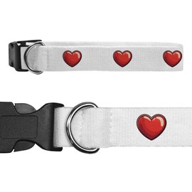 Small 'Valentine's Heart' Dog Collar (PR00062189)