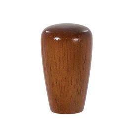 B&P Lamp® Conical Style Hardwood Finial, Oil Rubbed Finish, 1-7/8 Inch Height, 1-1/8 Inch Diameter
