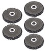 5Pcs Strip Discs Stripping Wheel Black 4 Inch for Stainless