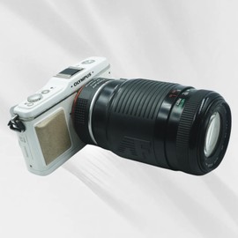 PHOLSY Lens Adapter Manual Focus EF to MFT Compatible with Canon EF EF-S Lens to M4/3 Micro 4/3 Micro Four Thirds MFT Camera Body Compatible with Olympus Panasonic Lumix Cameras EF-M4/3