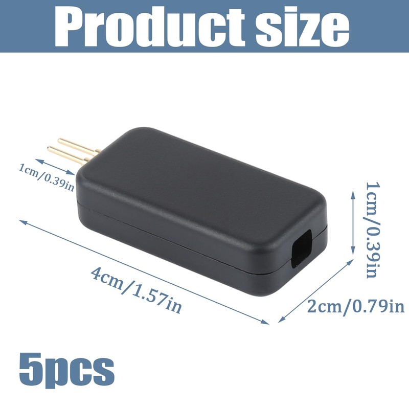 5Pcs Car Airbag Simulator Tester, Diagnostic Device Detection Airbag Simulator