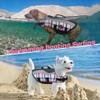 EMUST Dog Life Vests, Adjustable Dog Life Jackets for Small