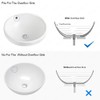 GZILA Bathroom Pop Up Drain, Vessel Sink Drain with Removable