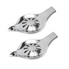 IKAAR Pack of 2 Lemon Squeezers, Stainless Steel Lime Juicer,