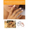 Bestyle Celtic Knot Rings for Women Hypoallergenic Silver Band Ring,
