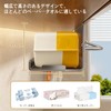 Wall-mounted Kitchen Paper Holder Hanging Wrap Holder Metal Paper Towel