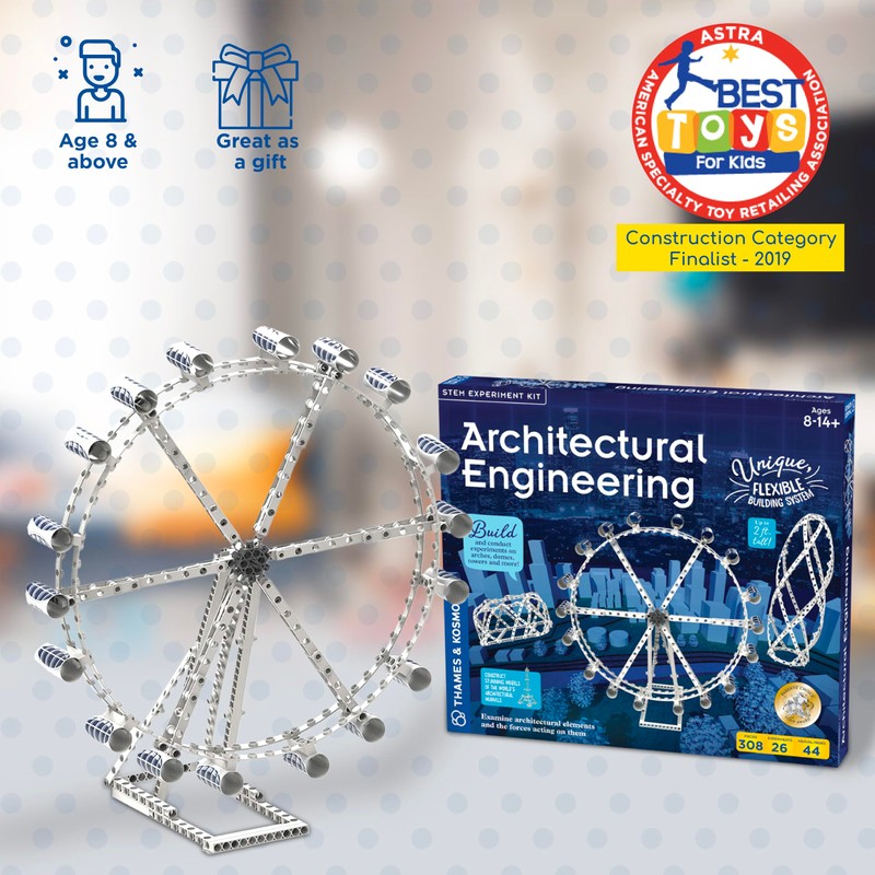 Thames & Kosmos Architectural Engineering, Kids Science Kit, Learning Resources