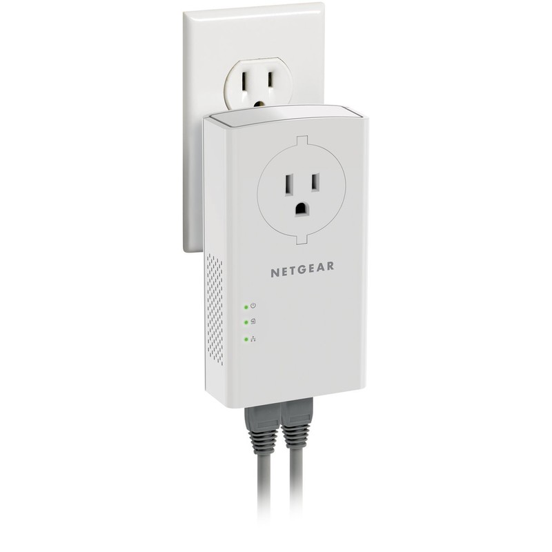 NETGEAR Powerline Adapter Kit, 2000 Mbps Wall-Plug, 2 Gigabit Ethernet