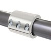 HECASA Split Collar Tube Clamp Compatible with 1-3/4 Inch OD
