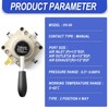 TAILONZ PNEUMATIC Rotary Lever Hand Valve HV-04 1/2”BSP Air Flow