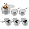 Fuel Paste Container, Pack of 4 Fuel Paste Containers with