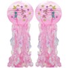 Hocansen 2Pcs Jellyfish Paper Lanterns Mermaid Hanging Paper Lanterns Party