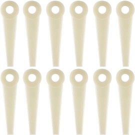 FUMHEUF 12 cuchillas de nailon Polycut compatibles con Stihl 20-3 6-3 7-3 Weed Eater 4111-007-1001, tamaño del agujero de repuesto 0.47 pulgadas, longitud: 4-1/16 pulgadas