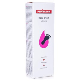 PediBaehr Rose Cream with Urea Foot Care Cream Wild Rose 125 ml