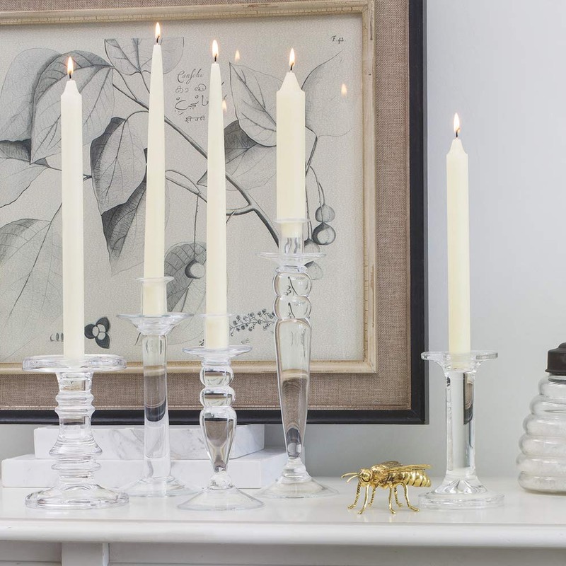 Root Candles 8217 Unscented Smooth Arista 12-Inch Dinner Candles, Ivory