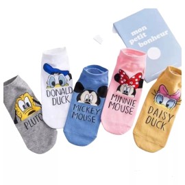 KFMX Set 5 Pares De Calcetin Dibujos Animados Unisex