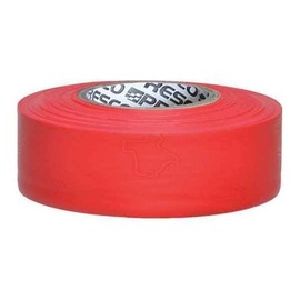 Texas Flagging Tape, Red, 300ft x 1-3/16In