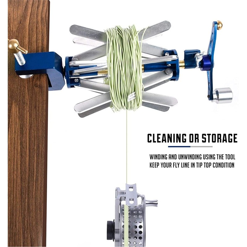Maxcatch Stainless Steel Adjustable Fly Fishing Line Winder Portable Spooler