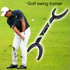Golf Swing Correcting Trainer Plastic Adjustable Length Golf Posture Correction