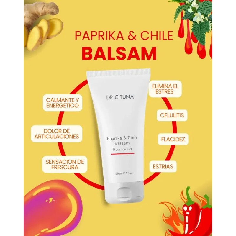 Gel Paprika Farmasi Dr. C. Tuna 150ml Tubo