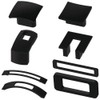Liberty Concave 1-1/4 in. (32mm) Matte Black 1-15/16 in. Wide