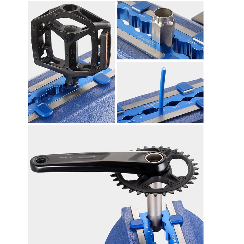 HOUSON Bicycle Multi-Function Fasteners, Front Fork hub Repair Tool Vise