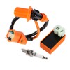 Ignition Coil Kit-New Racing Performance CDI Ignition Coil Spark Plug