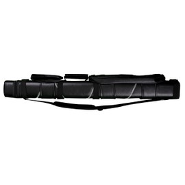 Accuplay Billiards 2X2 Hard Pool Cue Stick Carrying Case Black White