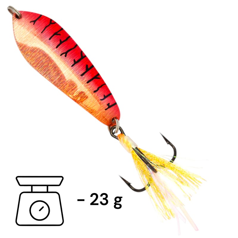 SEABUZZ Asymmetrisch Blinker 23g/7cm - Hecht Barsch Zander Angelköder -