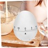 MAGICLULU 2pcs Egg Shape Kitchen Timer Mechanical Timer Compact Portable