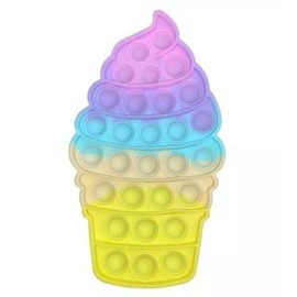 UPD Pastel Ice Cream Cone Fidget Popper Sensory Toy