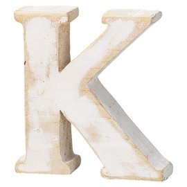 Paseo Wall Decor Wooden Alphabet K T252 – 35WH – K