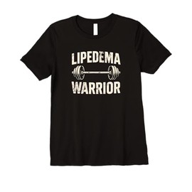 Womens Vintage Lipedema Warrior Lipedema Lymphedema Awareness Premium T-Shirt